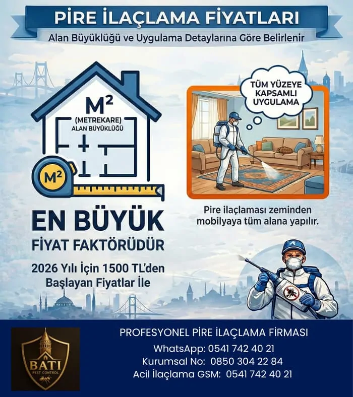 Pire İlaçlama Fiyatları