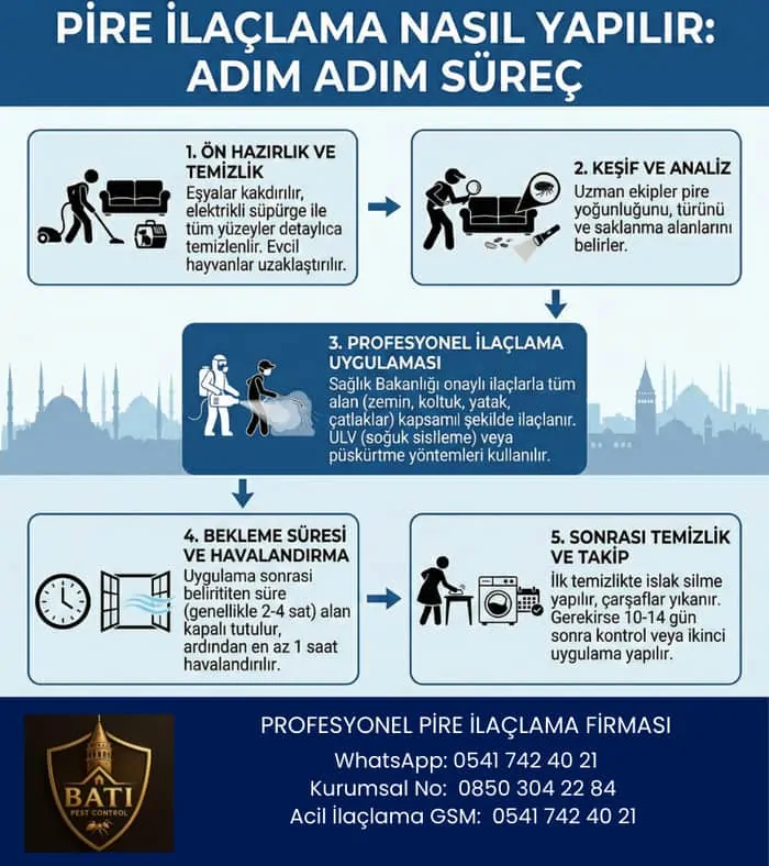 Pire İlaçlama Nasıl Yapılır